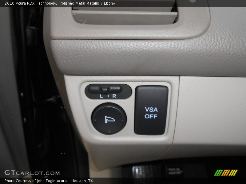 Polished Metal Metallic / Ebony 2010 Acura RDX Technology