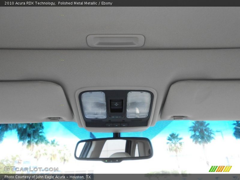 Polished Metal Metallic / Ebony 2010 Acura RDX Technology