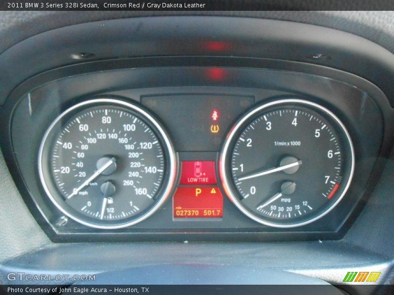  2011 3 Series 328i Sedan 328i Sedan Gauges