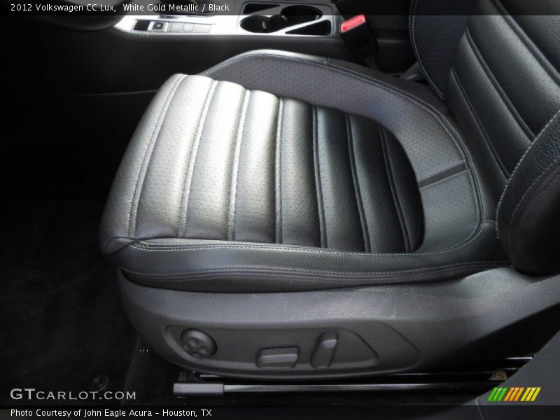 White Gold Metallic / Black 2012 Volkswagen CC Lux