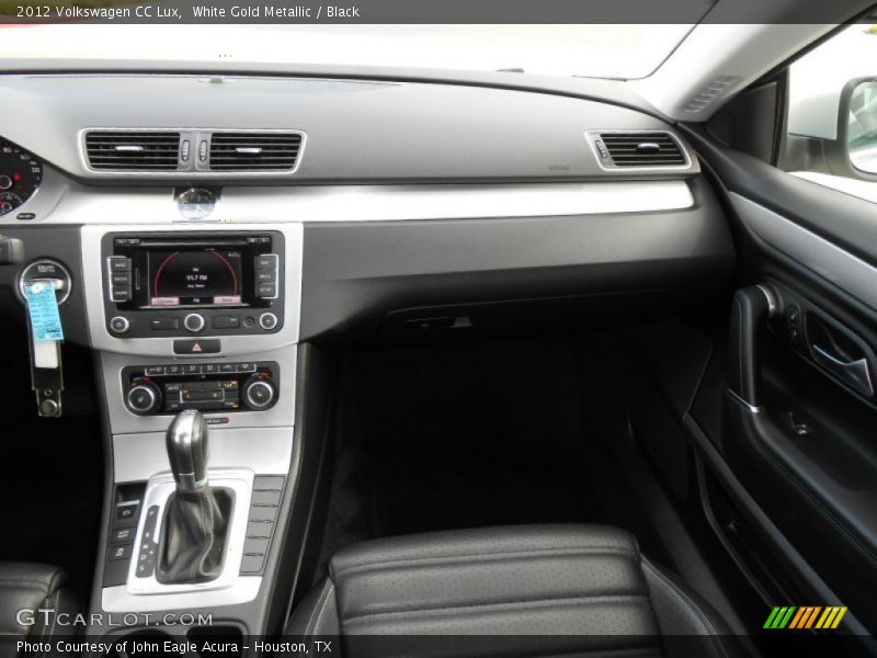 White Gold Metallic / Black 2012 Volkswagen CC Lux