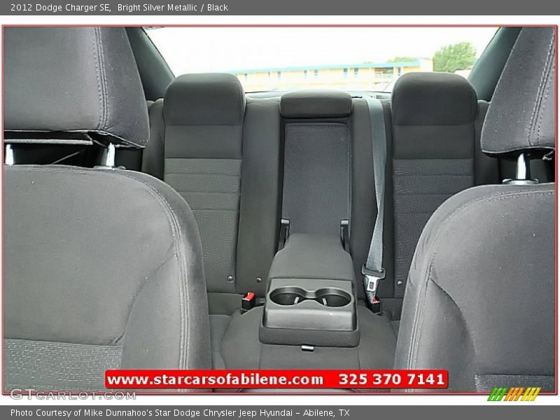 Bright Silver Metallic / Black 2012 Dodge Charger SE