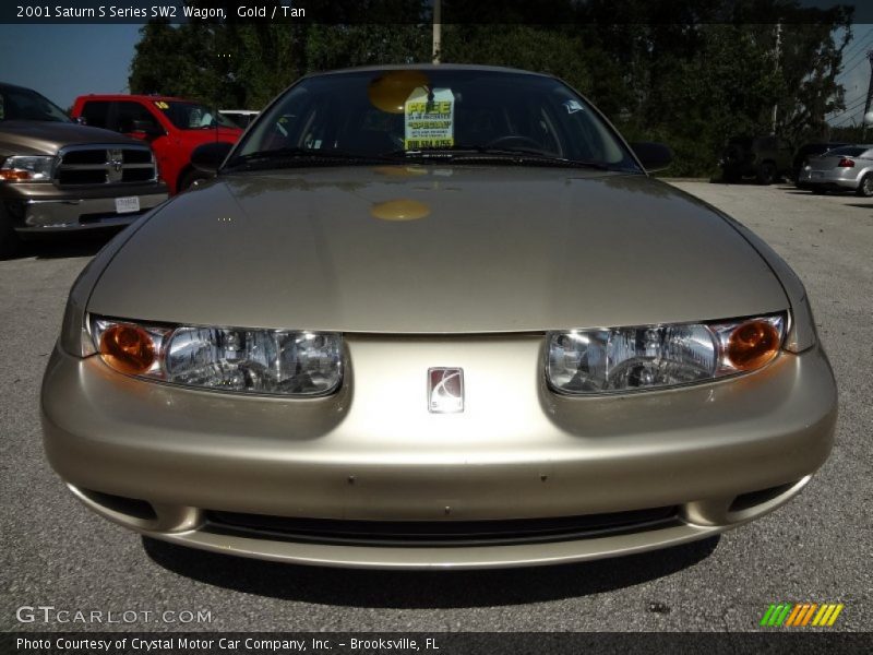 Gold / Tan 2001 Saturn S Series SW2 Wagon