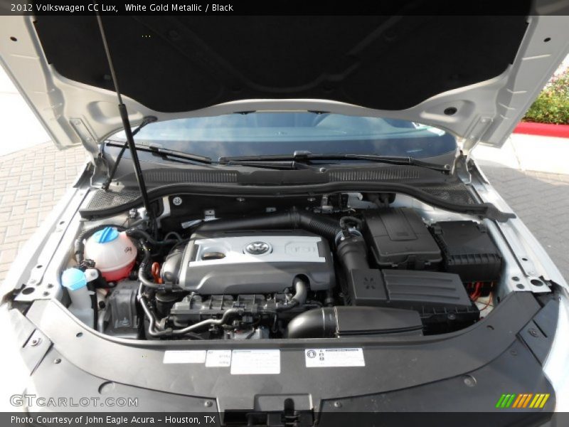 White Gold Metallic / Black 2012 Volkswagen CC Lux
