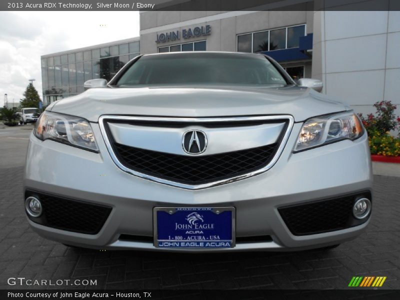 Silver Moon / Ebony 2013 Acura RDX Technology