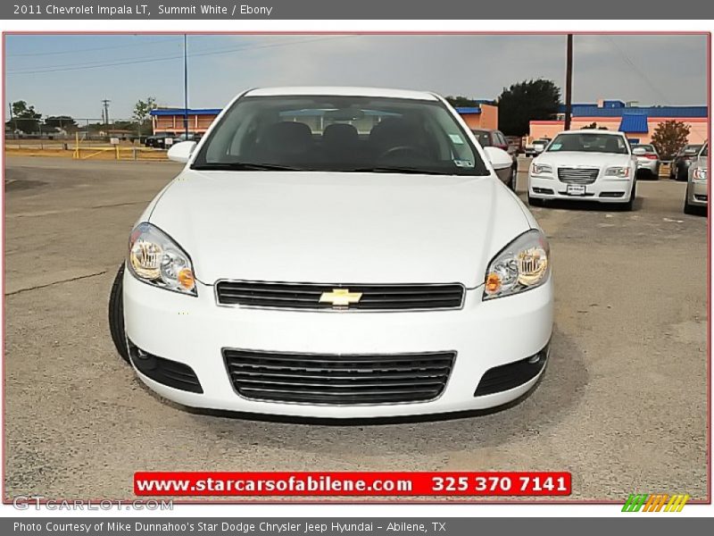Summit White / Ebony 2011 Chevrolet Impala LT