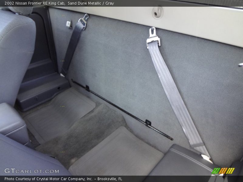 Sand Dune Metallic / Gray 2002 Nissan Frontier XE King Cab