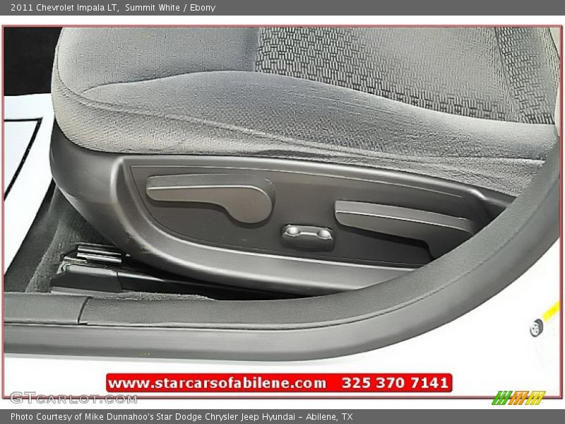 Summit White / Ebony 2011 Chevrolet Impala LT