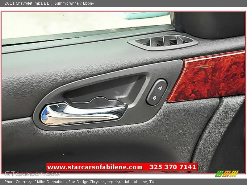 Summit White / Ebony 2011 Chevrolet Impala LT