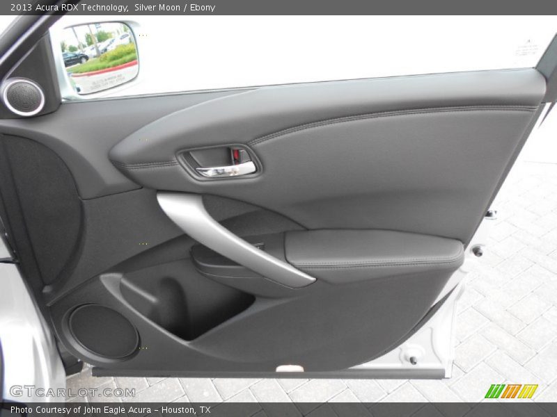 Silver Moon / Ebony 2013 Acura RDX Technology