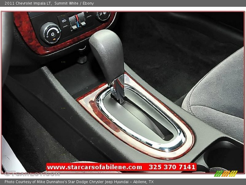 Summit White / Ebony 2011 Chevrolet Impala LT