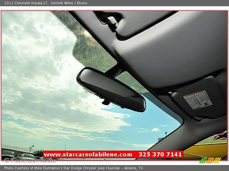 Summit White / Ebony 2011 Chevrolet Impala LT
