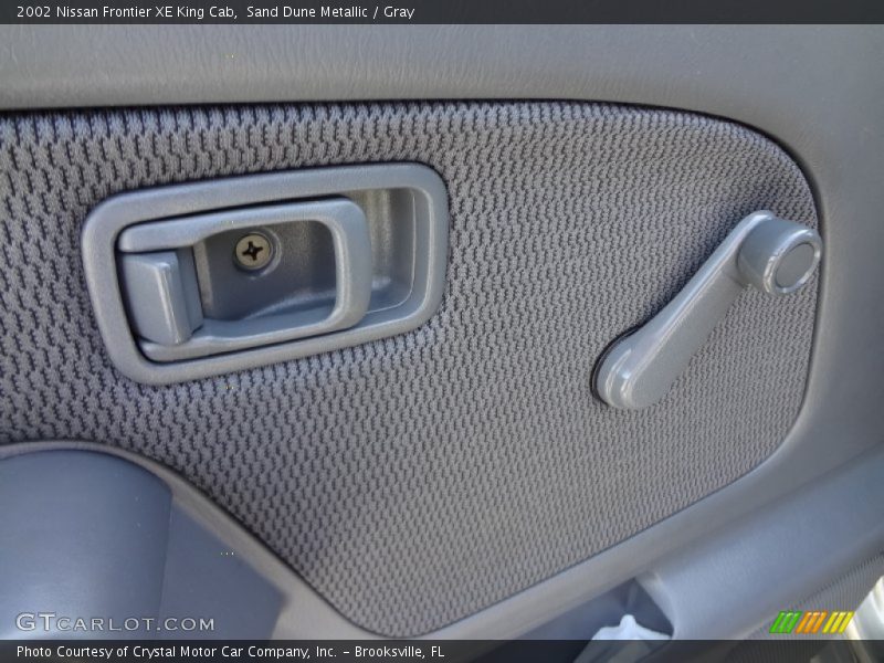 Sand Dune Metallic / Gray 2002 Nissan Frontier XE King Cab