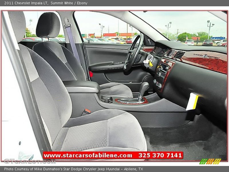 Summit White / Ebony 2011 Chevrolet Impala LT