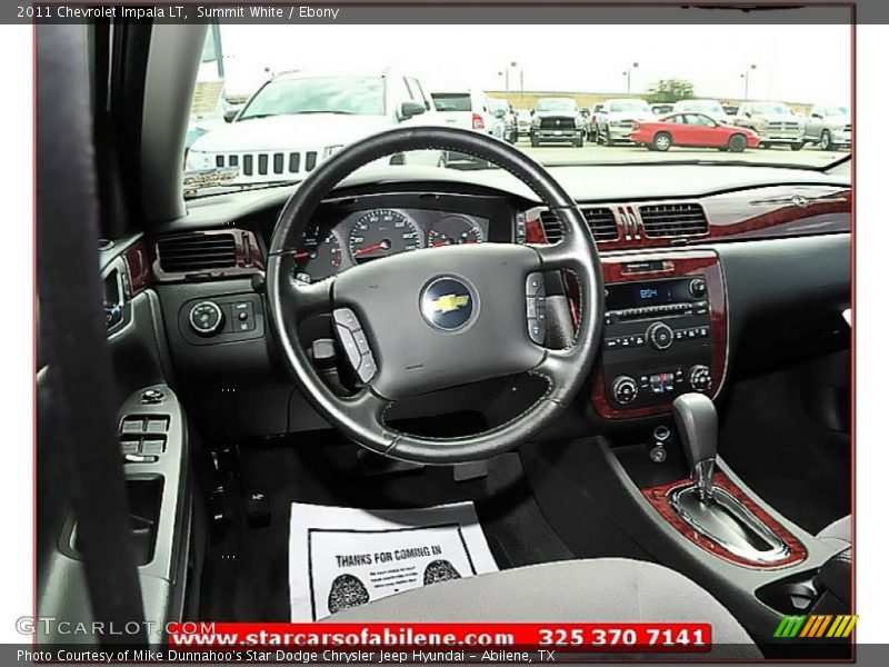 Summit White / Ebony 2011 Chevrolet Impala LT