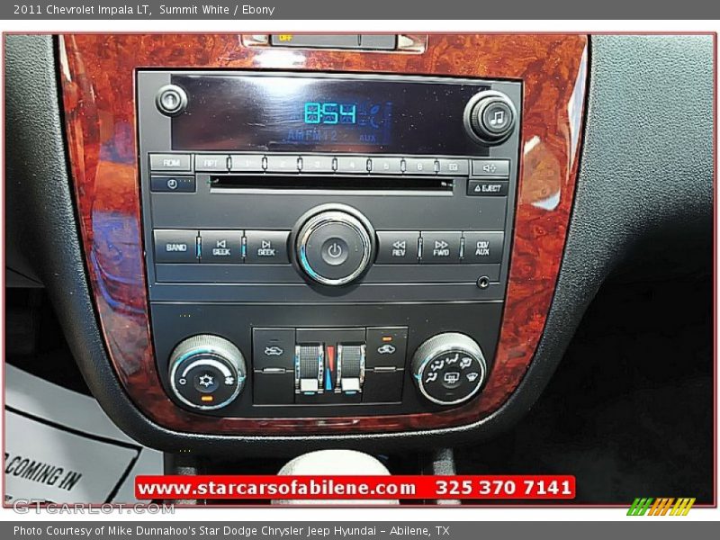 Summit White / Ebony 2011 Chevrolet Impala LT