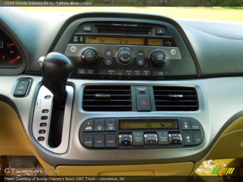 Taffeta White / Ivory 2009 Honda Odyssey EX-L