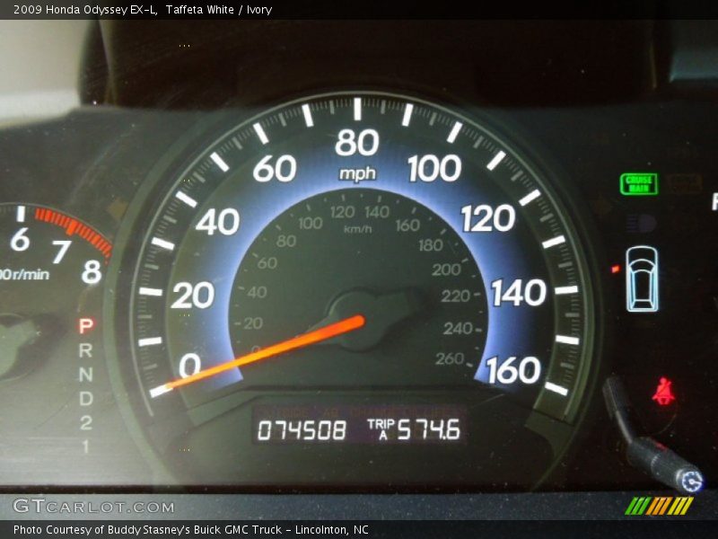 Taffeta White / Ivory 2009 Honda Odyssey EX-L