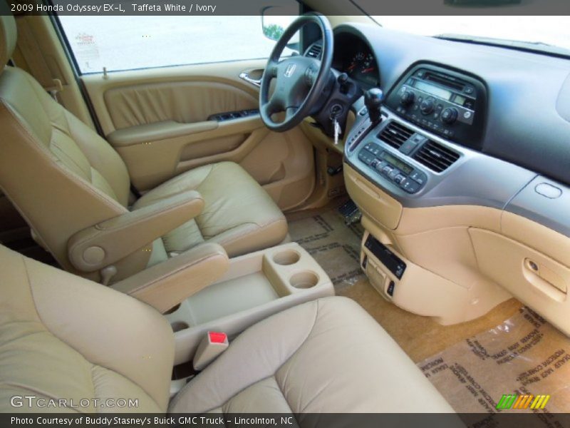 Taffeta White / Ivory 2009 Honda Odyssey EX-L