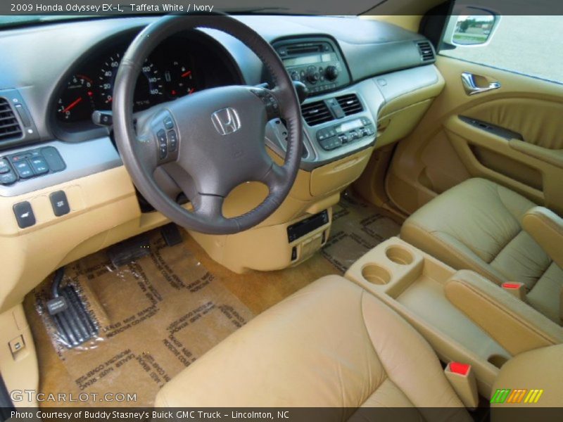 Taffeta White / Ivory 2009 Honda Odyssey EX-L