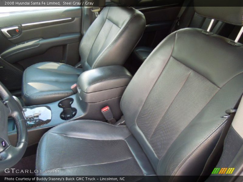 Steel Gray / Gray 2008 Hyundai Santa Fe Limited