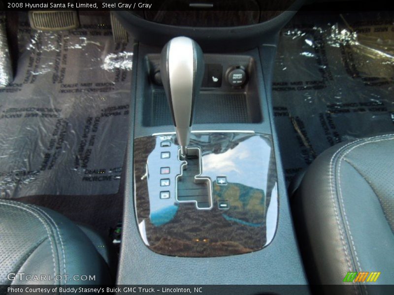 Steel Gray / Gray 2008 Hyundai Santa Fe Limited