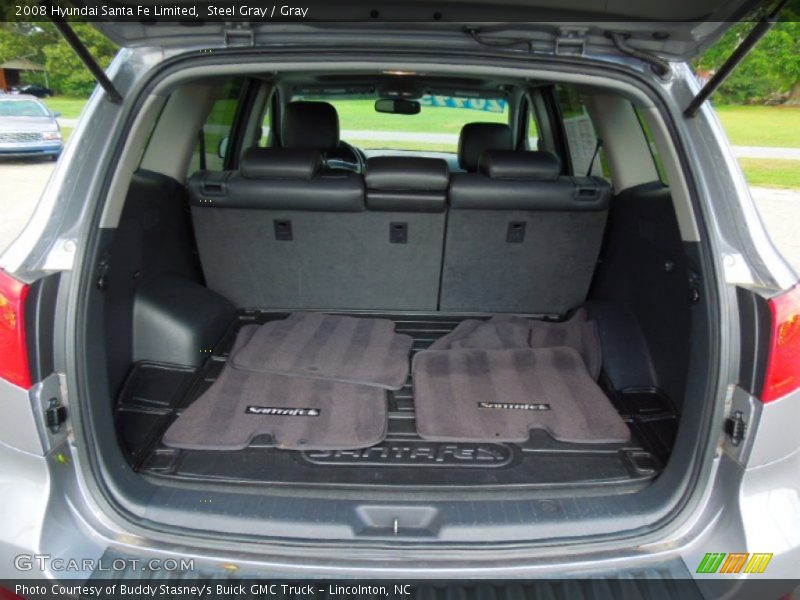 Steel Gray / Gray 2008 Hyundai Santa Fe Limited