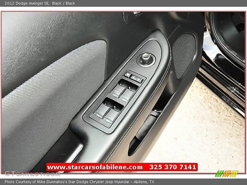 Black / Black 2012 Dodge Avenger SE