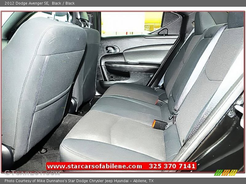 Black / Black 2012 Dodge Avenger SE