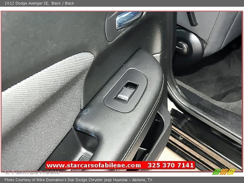 Black / Black 2012 Dodge Avenger SE