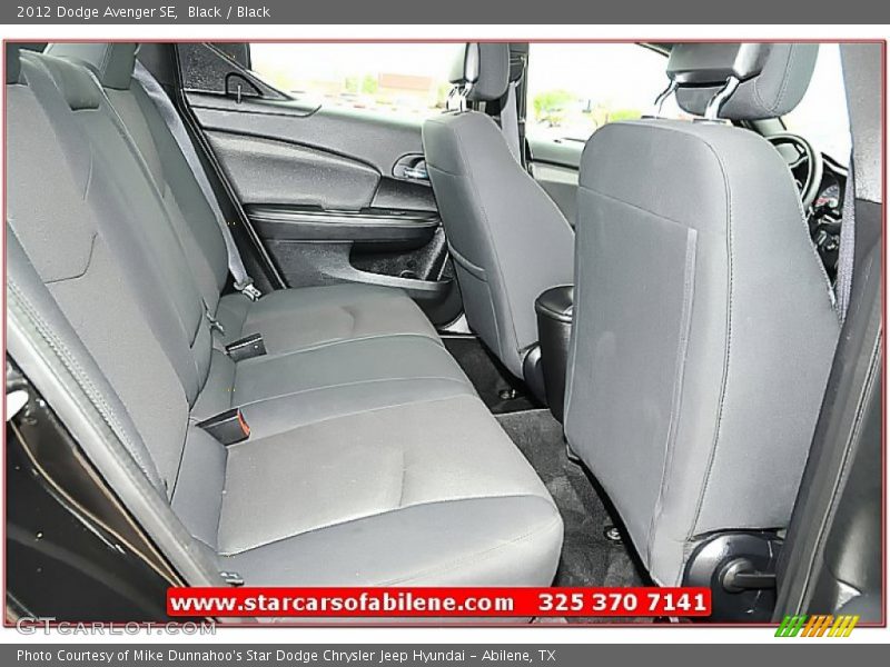 Black / Black 2012 Dodge Avenger SE