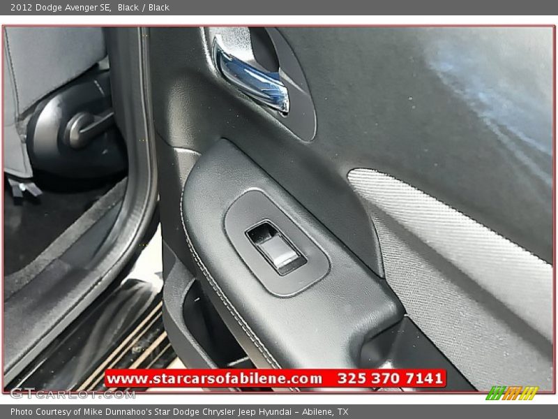 Black / Black 2012 Dodge Avenger SE