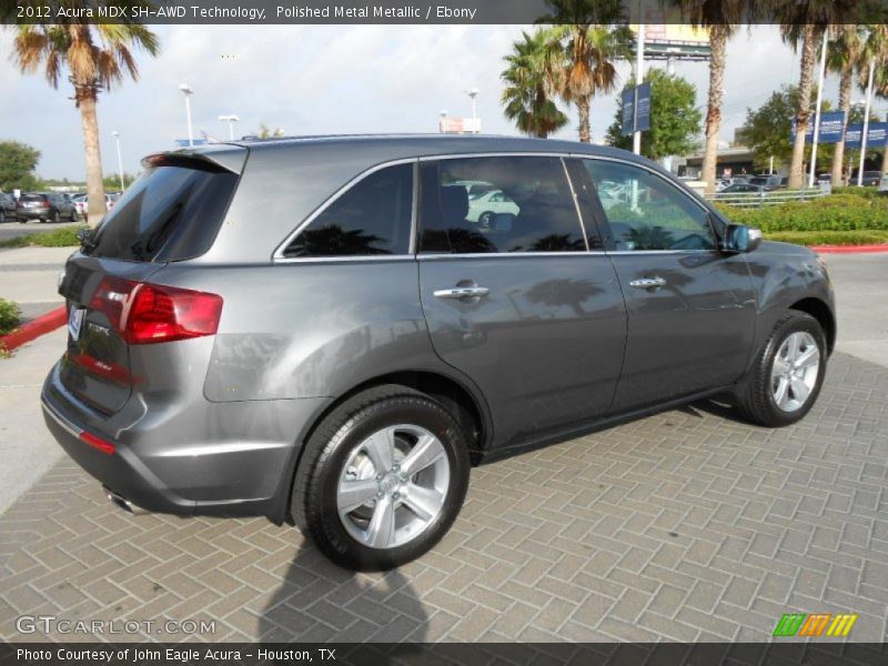 Polished Metal Metallic / Ebony 2012 Acura MDX SH-AWD Technology