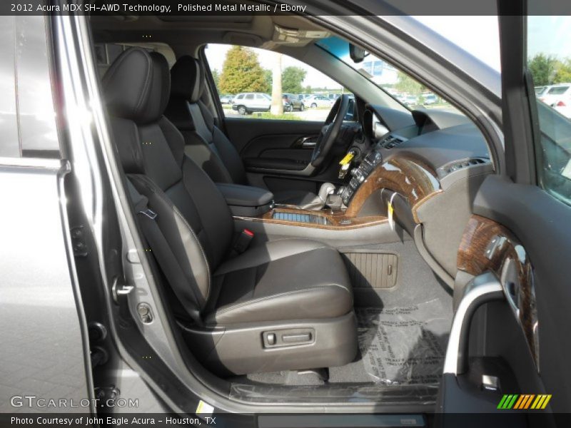 Polished Metal Metallic / Ebony 2012 Acura MDX SH-AWD Technology