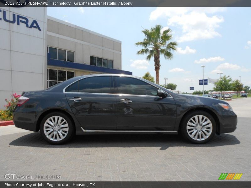 Graphite Luster Metallic / Ebony 2012 Acura RL SH-AWD Technology