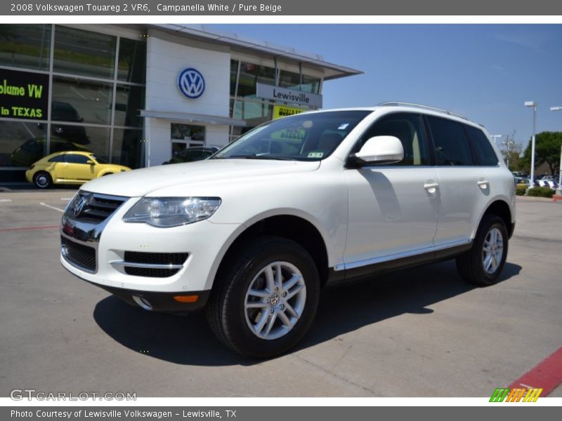 Campanella White / Pure Beige 2008 Volkswagen Touareg 2 VR6
