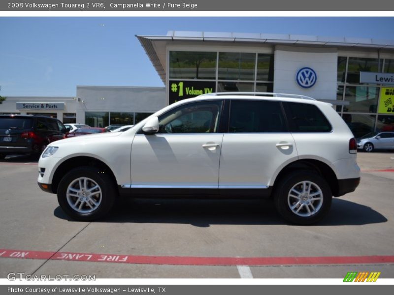 Campanella White / Pure Beige 2008 Volkswagen Touareg 2 VR6