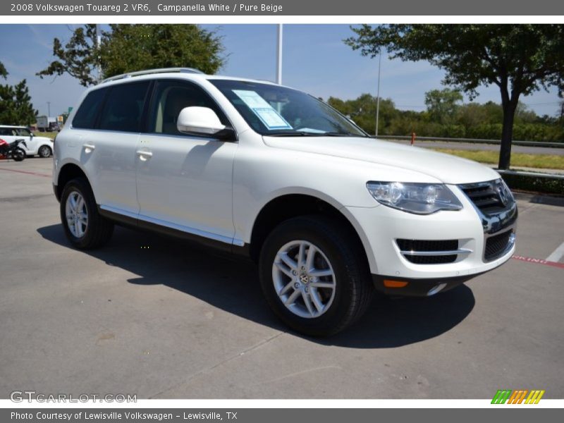 Campanella White / Pure Beige 2008 Volkswagen Touareg 2 VR6