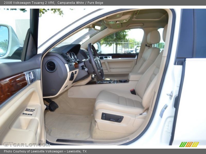 Campanella White / Pure Beige 2008 Volkswagen Touareg 2 VR6