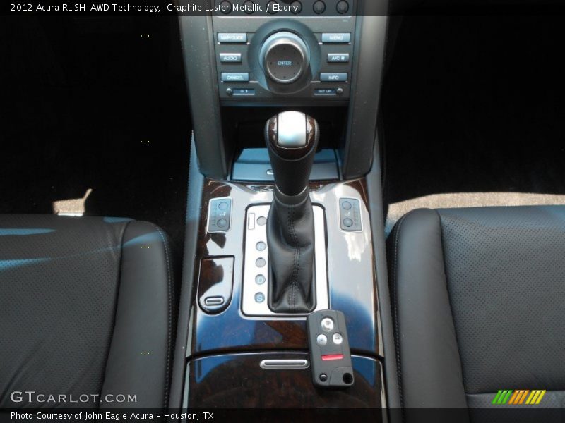  2012 RL SH-AWD Technology 6 Speed Sequential SportShift Automatic Shifter