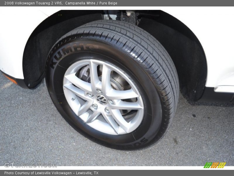 Campanella White / Pure Beige 2008 Volkswagen Touareg 2 VR6