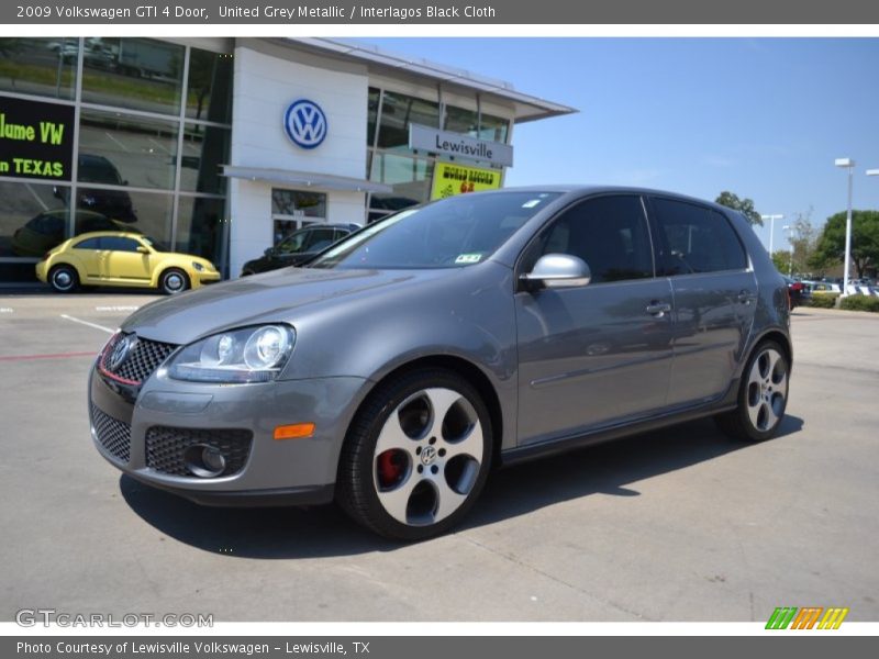 United Grey Metallic / Interlagos Black Cloth 2009 Volkswagen GTI 4 Door