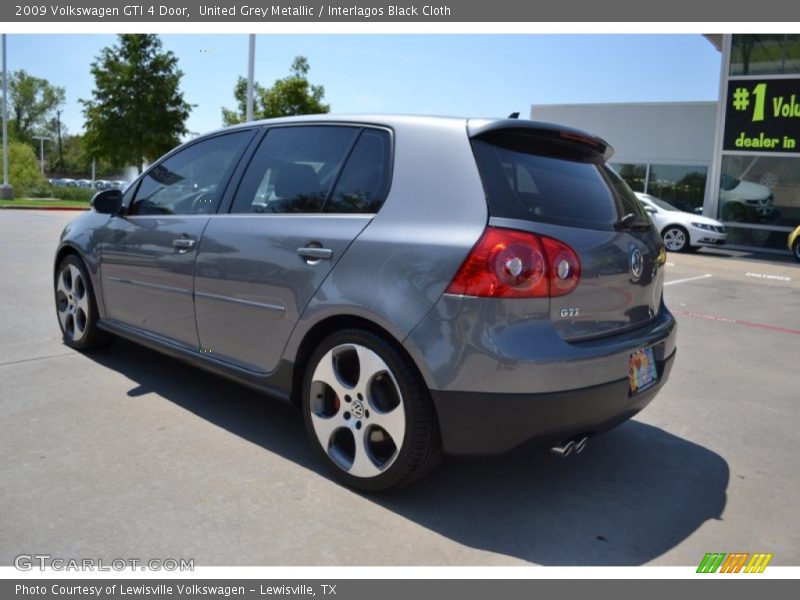 United Grey Metallic / Interlagos Black Cloth 2009 Volkswagen GTI 4 Door