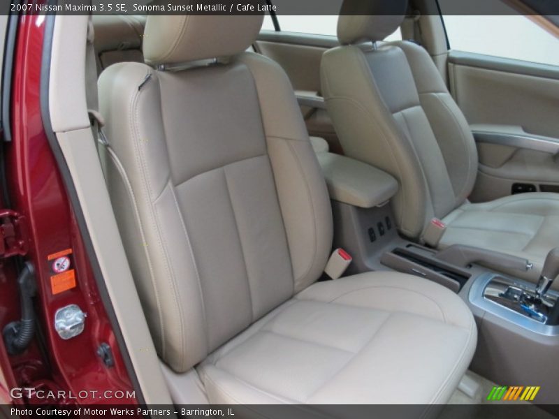 Front Seat of 2007 Maxima 3.5 SE