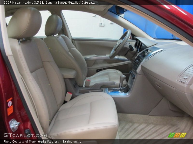  2007 Maxima 3.5 SE Cafe Latte Interior