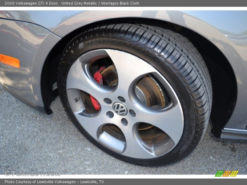 United Grey Metallic / Interlagos Black Cloth 2009 Volkswagen GTI 4 Door