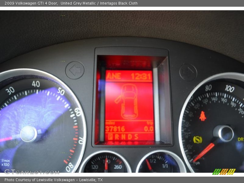 United Grey Metallic / Interlagos Black Cloth 2009 Volkswagen GTI 4 Door