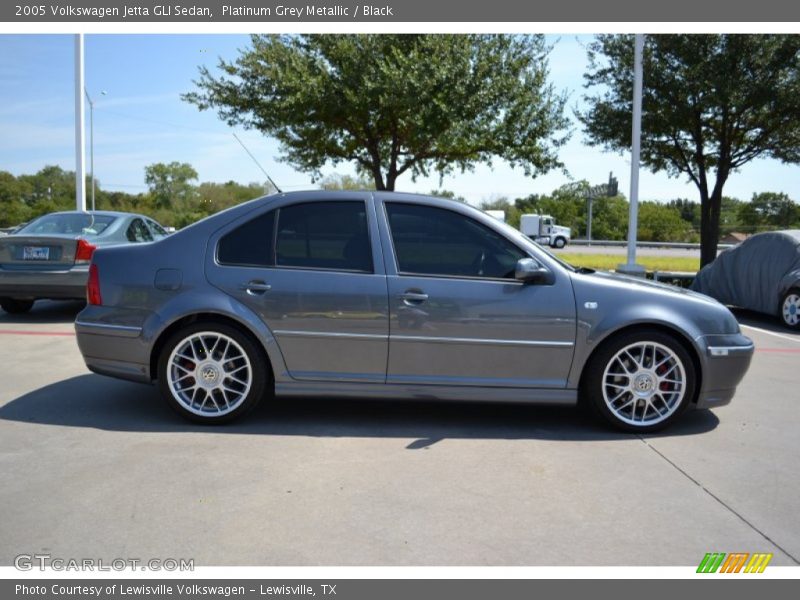 Platinum Grey Metallic / Black 2005 Volkswagen Jetta GLI Sedan