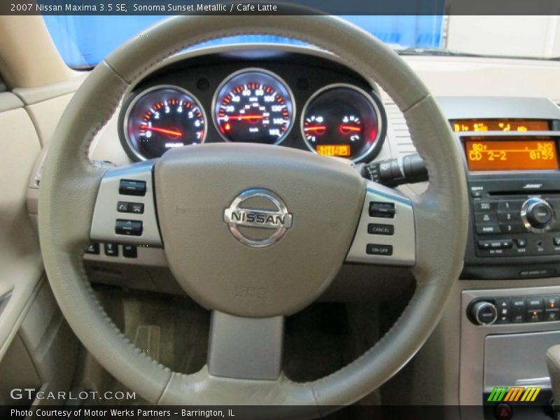  2007 Maxima 3.5 SE Steering Wheel