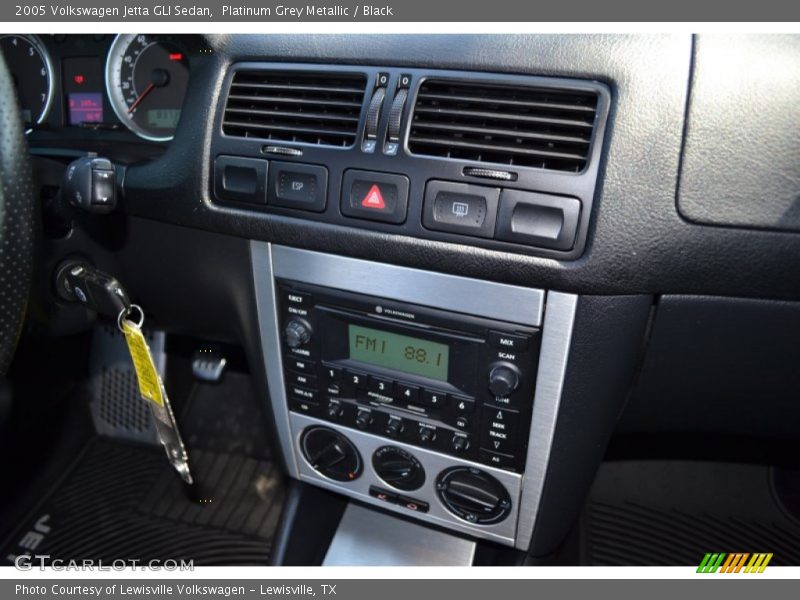 Platinum Grey Metallic / Black 2005 Volkswagen Jetta GLI Sedan